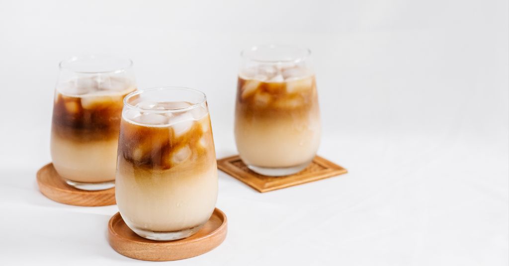 MannaBrew Iced Caramel Latte (Caffeine-Free & Naturally Sweetened)